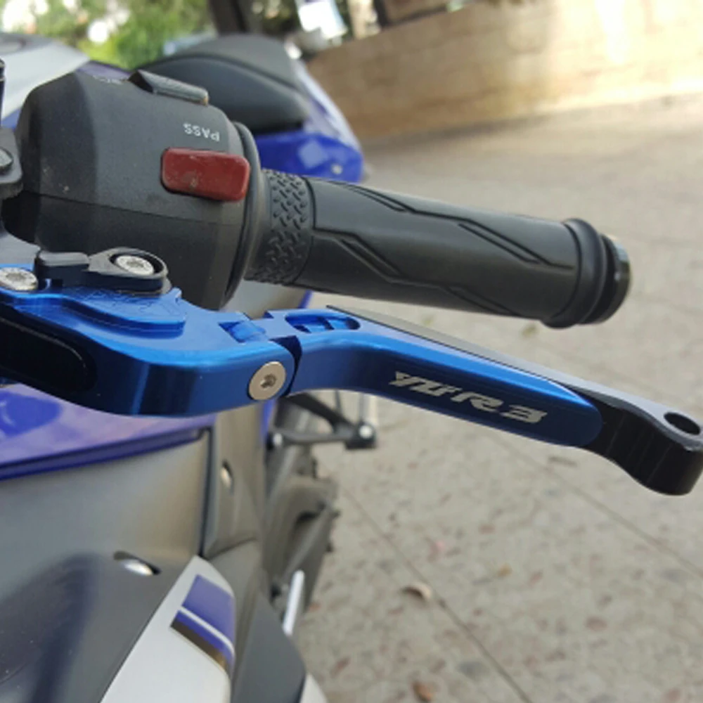 JAER ЧПУ складной регулируемый тормозной рычаг сцепления для Yamaha YZF R3- R3 ABS R25 2013