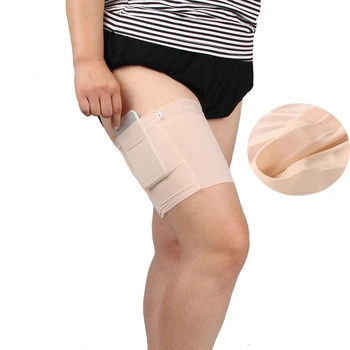 

Leg Heater Slimming Belt Women's High Elastic Silicone Anti Friction Protection Thigh Warm Socks