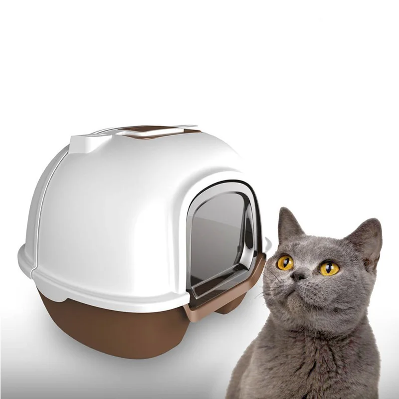 Pet Bedpan Toilet Anti-splash Cat Litter Box Cat Cats Tray With Spoon Clean Kitty House Plastic BOX Supplies Pet Bedpan Toilet Anti-splash Cat Litter Box Cat Cats Tray With Spoon Clean Kitty House Plastic BOX Supplies