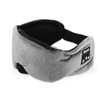 

Bluetooth 5.0 Sleep Mask Earphone With Built-in Speakers Eye Headset Mic Rechargeable Wireless Shades Music O8T9