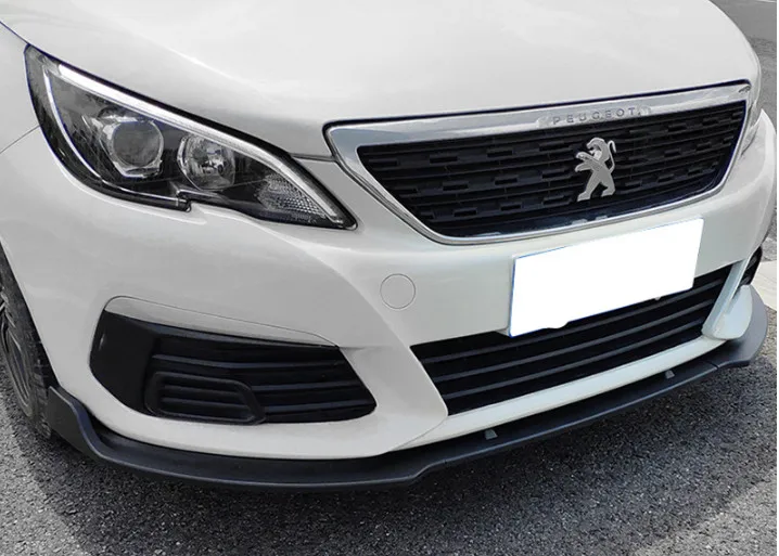 Для peugeot 308 Body kit спойлер- для peugeot 308 ABS задний спойлер под передним бампером диффузор бамперы