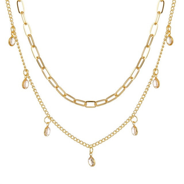 New Vintage Snake Chain Multilayer Necklace For Women Coin Avatar Pendant Necklace Fashion Statement Gift Jewelry