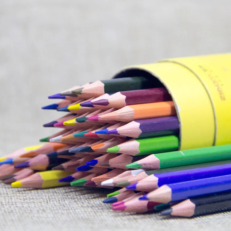 

NNRTS 12/18 Colors High Quality Cute Color Pencil High Color Concentration Doodle Pencil Painting Practice CREATIVE Tstationery