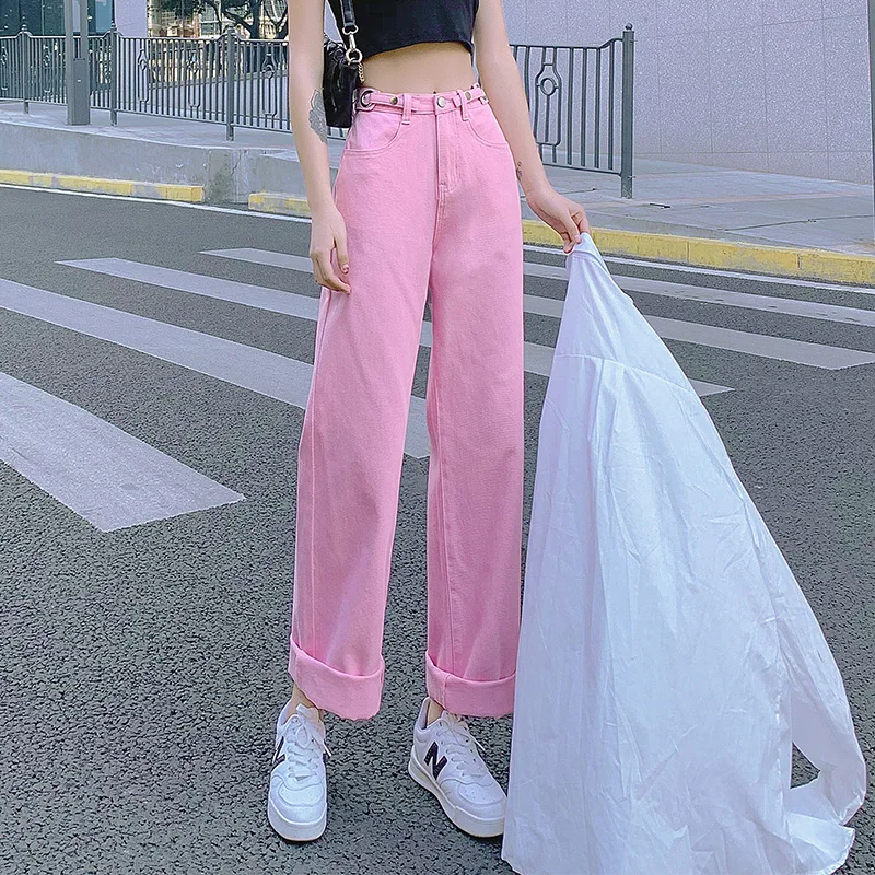 Women 2021 Fashion Trend Wide Leg Pants 