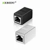 kebidumei RJ45 Female To Female Network Ethernet LAN Splitter Connector Transfer Head RJ45 CAT 5 5E 6 6a Extender Network Cable ► Photo 1/6