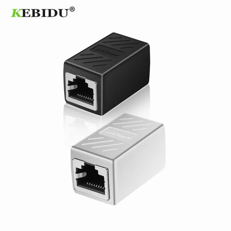 Сетевой удлинитель kebidumei RJ45 Мама-мама Ethernet разветвитель LAN переходная головка CAT 5