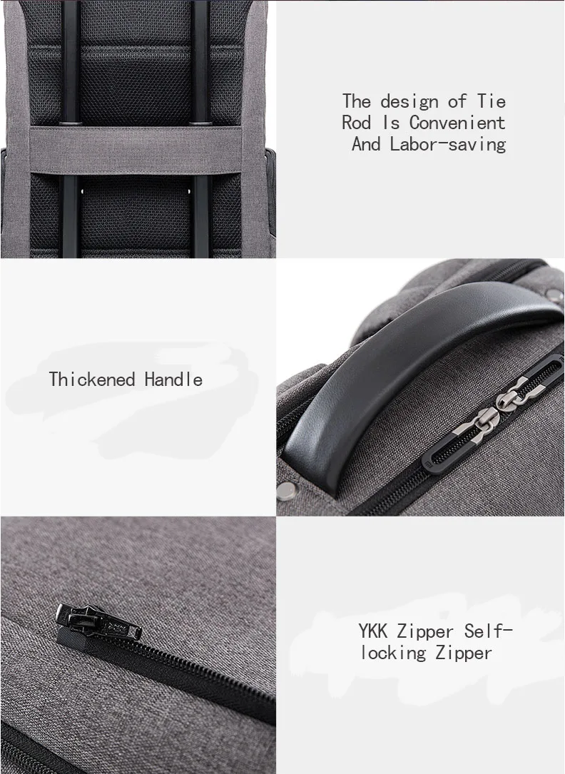 Xiaomi Мода Commuter сумка на плечо бизнес ноутбук рюкзак Съемный один мешок двойного использования