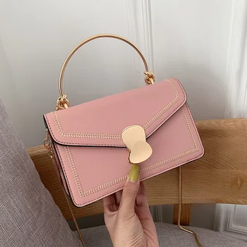 

Baggage ladies new style ocean-style handbag 2019 inclined tide chain organ small square bag