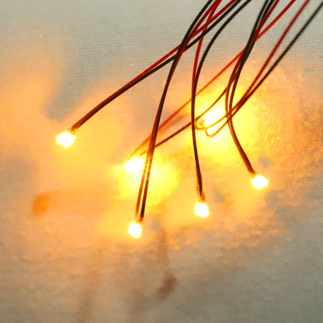 0805 bunte Blinkende Led SMD 0805 Blink Led Lampe Modelle Zug Pre-gelötet  Micro Litz Für Spielzeug Beleuchtung