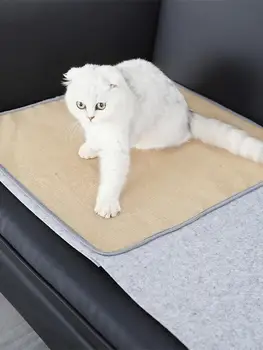 

Pet Cat Scratching Mat Sofa Cover Natural Sisal Sofa Shield Protection Cover For Furniture Chair Couch Easy To Use Durable