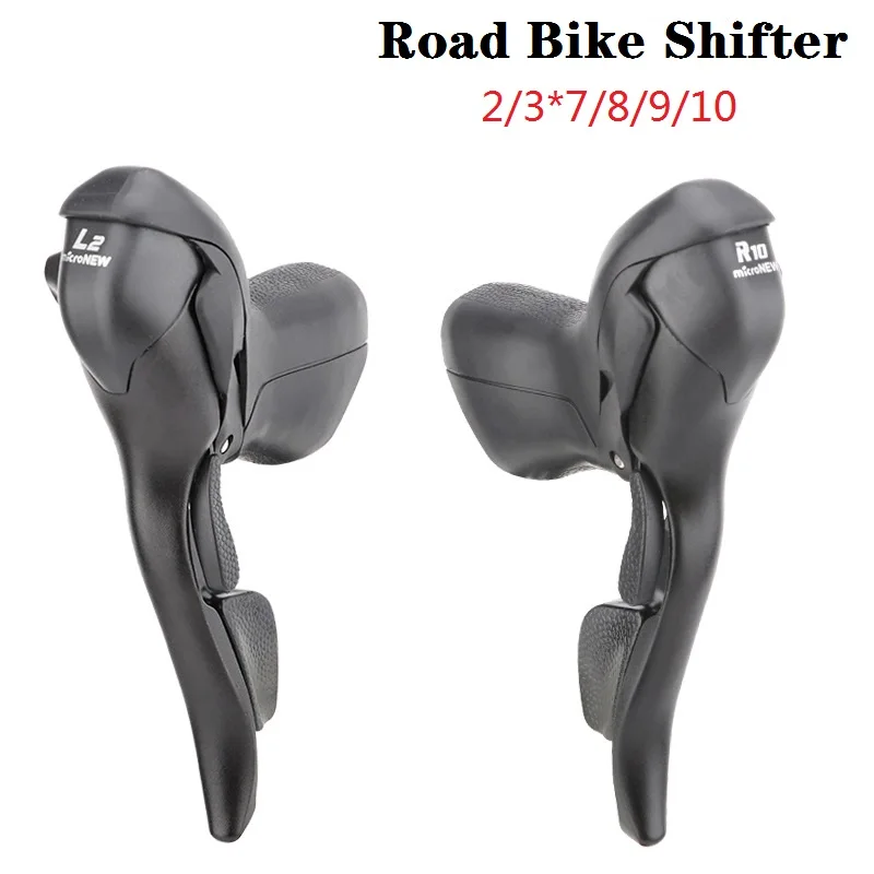 7/8/9/10 Speed Road Bike Shifter Dual Control Lever Double Triple Bike Roadbike Shifter Lever Derailleur Compatible For Shimano