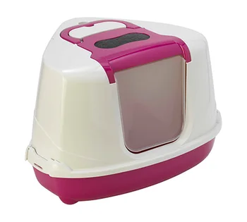 

MODERNA MODERNA FLIP CORNER corner toilet for cats indoor hot pink 56 x 45 x 39 cm