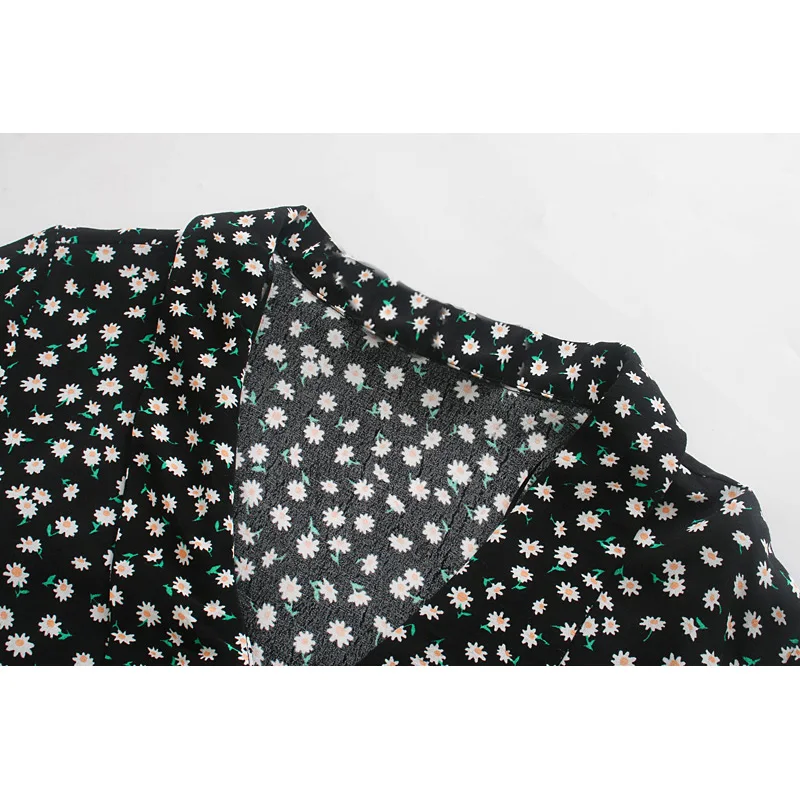 Женское платье с принтом в виде маргариток Star firefly повседневное однобортное