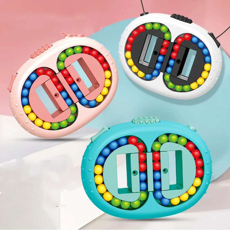 Flat Rotating Intelligence Fingertip Cube Rolling Ball Magic Disk Stress Reliever Brain Toy Education Toys