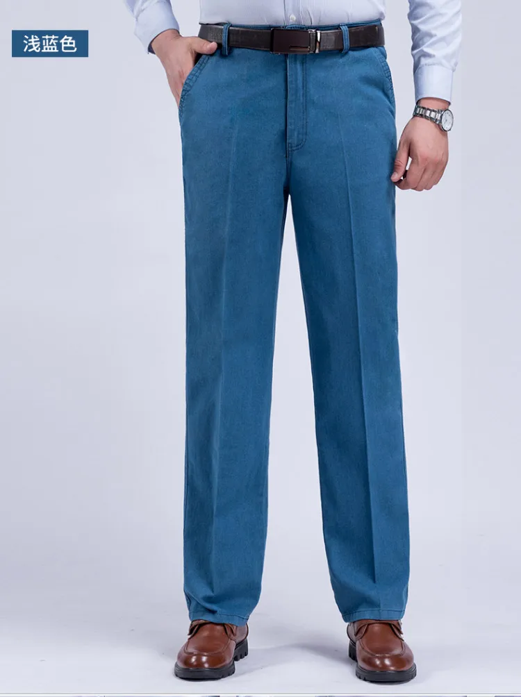 Мужские зимние джинсы прямые толстые теплые очень длинные большие высокие джинсовые брюки мужские ковбойские брюки черные мужские джинсы из флиса
