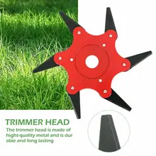 6 cortador de escova de dente cortador de escova elétrica jardim aparador strimmer cortador de grama lâmina ferramenta elétrica accessorie cortador de grama