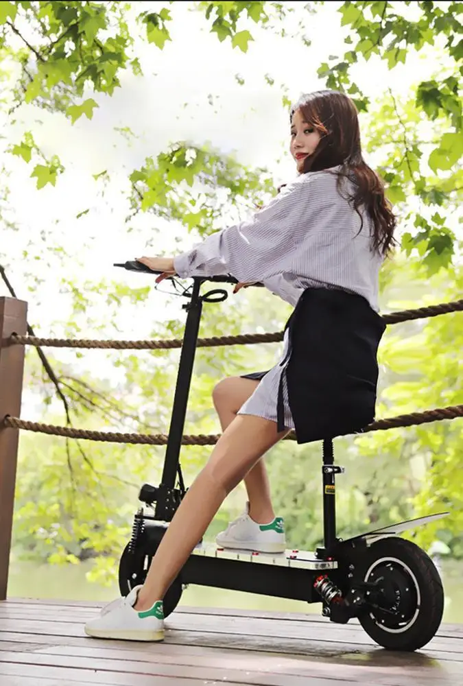 Flash Deal Electric Scooter With Li-ion Battery Foldable Lightweight High Speed Adult Commuting Rechargeable Motorized Patinete Electrico 5