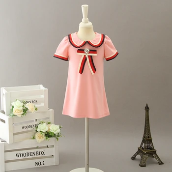 

5 Pcs/lot High-quality Dresses Long Sleeves Princess Dress Family Matching Dress Baby's Lovely A Aord Skirt