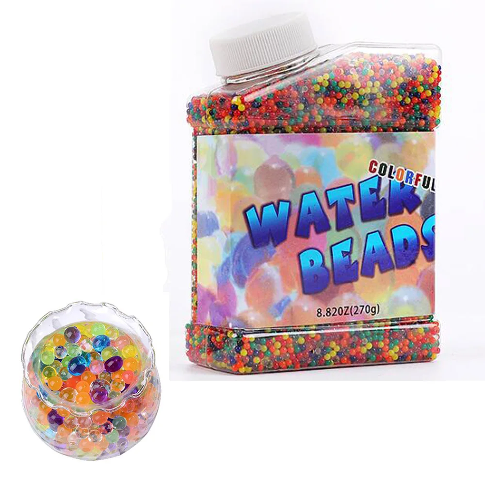 270g Colourful Water Crystal Mud Growing Balls Beads for Plants Flowers Vase Filler Home Party Potted Decoration 270g Colourful Water Crystal Mud Growing Balls Beads for Plants Flowers Vase Filler Home Party Potted Decoration