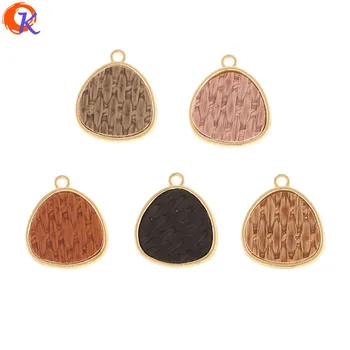 

Cordial Design 100Pcs 19*22MM Jewelry Accessories/Hand Made/Charms/Drop Shape/Knit Effect/Earring Findings/DIY Making/Pendant
