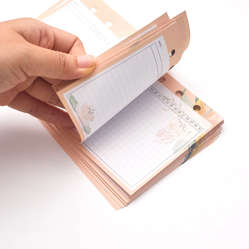 Fromthenon винтажный цветной наполнитель в виде тыквы для Lovedoki Binder notebook A5a6 планировщик пополняемый школьные принадлежности корейские канцелярские принадлежности