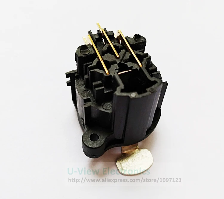 NCHTEK Золотой прямоугольный XLR 3Pin гнездо панели для микрофона гитары зарядное устройство/ /2 шт