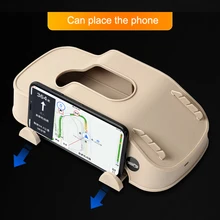 Многофункциональная модель автомобиля тканевая коробка автомобиль гостиная спальня кредитный держатель для карт телефон кронштейн C66