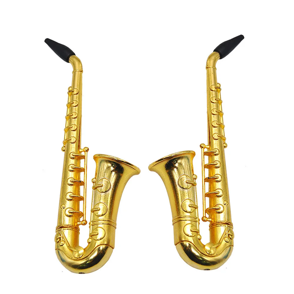 creative style Saxophone shape smoking pipes,tobacco pipe & smoking accessories, the smoke pipe can be given as a gift