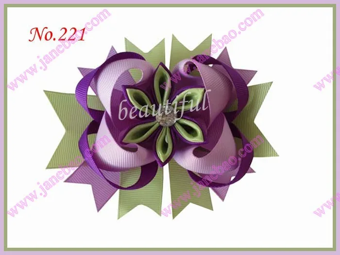 60 шт романтические банты для волос Kanzashi бутик заколки для волос популярные аксессуары для волос для девочек