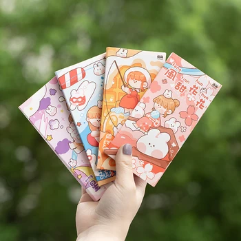

yoofun 160sheets Cartoon Cute Sticky Notes message plan Bullet Journaling decoration Collage Kawaii Stationery School Supply