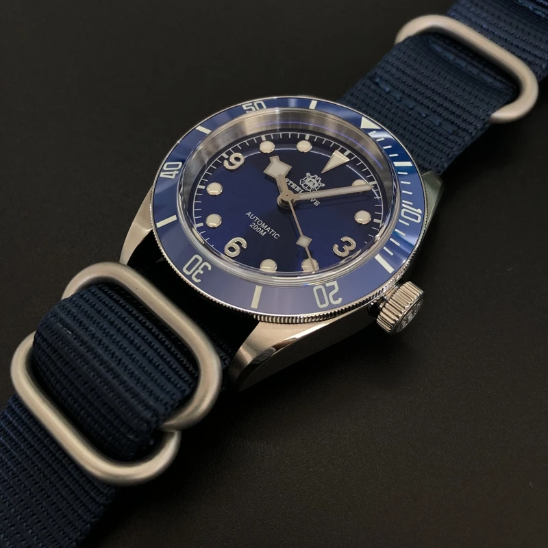 Мужские автоматические часы STEELDIVE мужские для дайвинга механические наручные