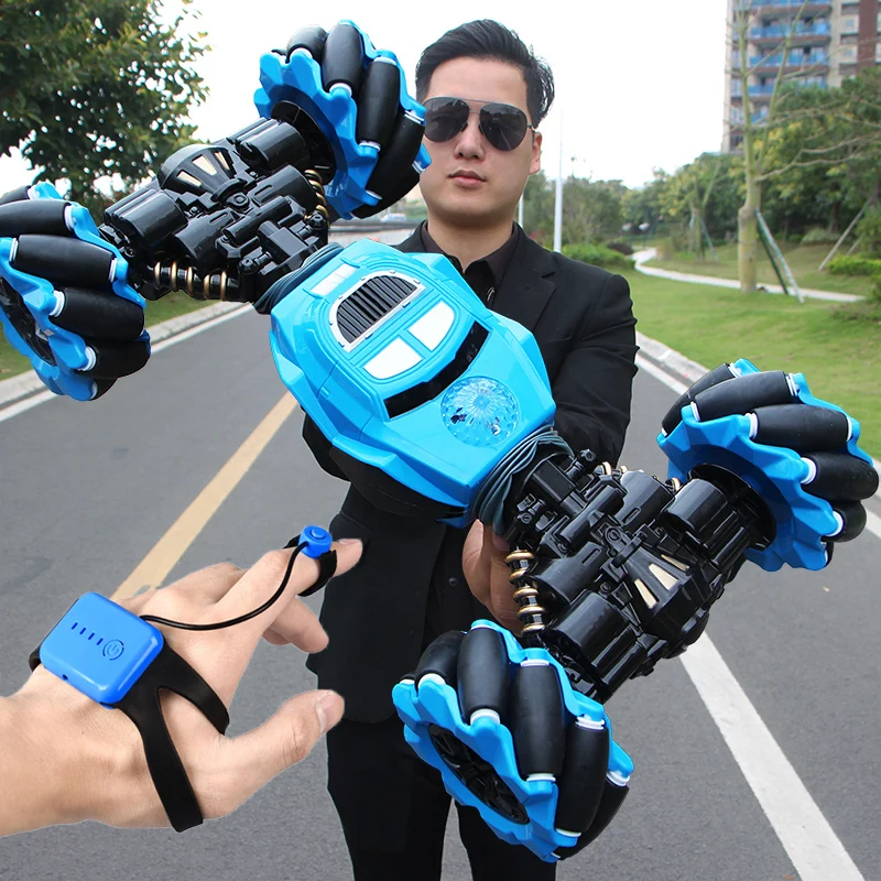 

RC Car 4WD Radio Control Stunt Car Gesture Induction Twisting Off-road Vehicle Light Music Drift Toy High Speed Climbing RC Cars