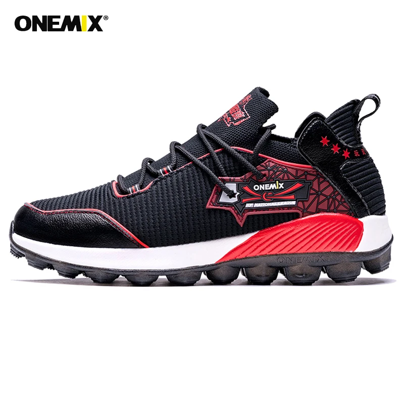 ONEMIX, мужские кроссовки, обувь с 3D дышащей нескользящей внешней воздушной подушкой, кроссовки для тренировок, теннисная обувь