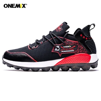 

ONEMIX 2019 Men Sneakers Shoes 3D Breathable Non-Slip Outer Air Cushion Running shoes Training Tennis Shoes
