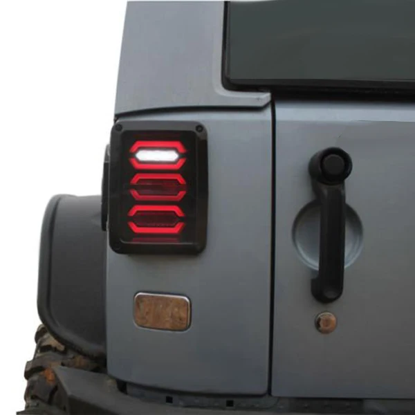 Задний светильник s Led Smoked Diamond style для Jeep Wrangler 07-17 Jeep Jk тормозной задний поворотник лампа дневного света сигнальный светильник U