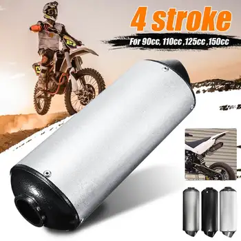

28mm Motorcycle Exhaust Muffler Pipe For 90cc 110cc 125cc 150cc Scooter Dirt Pit Bike ATV Quad For Honda/Yamaha/Suzuki
