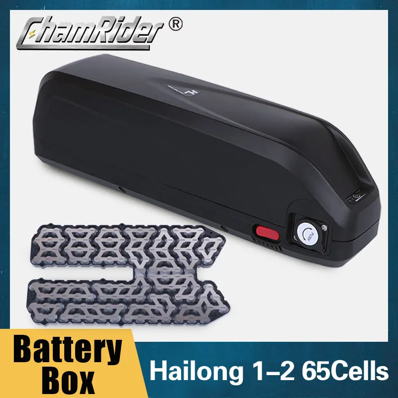 

SSE-077 HaiLong Down Tube downtube E-bike Electric bike battery box case with 10S 6P 13S 5P Nickle strips with USB 5V output