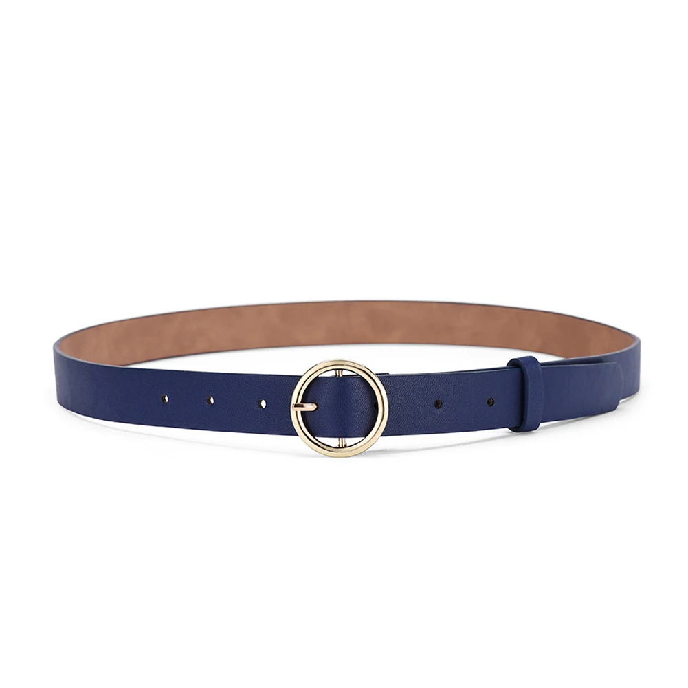 Women Belt Classic Fashion Solid PU Leather Waistband Wide Belt Strap Belts