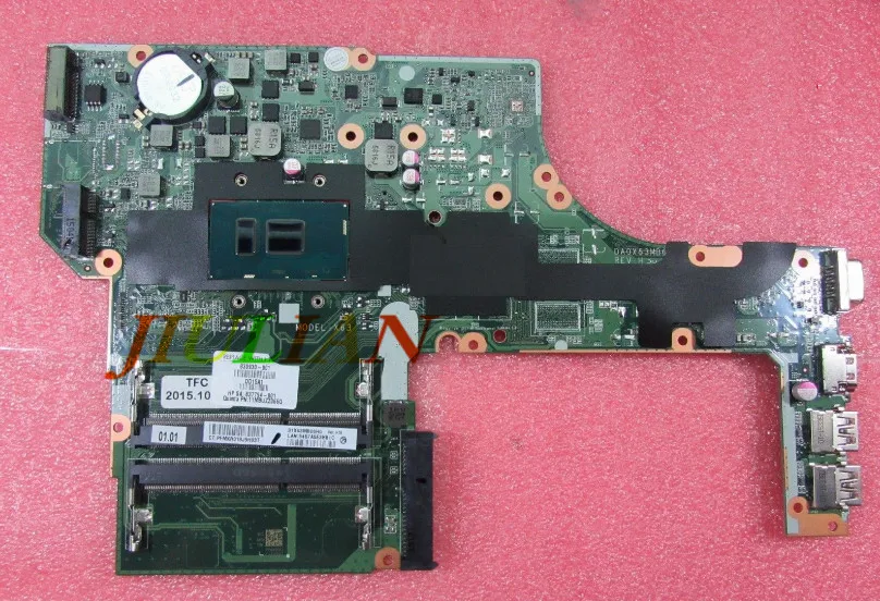 830920-001 830920-501 для HP ProBook 450 G3 470 материнская плата ноутбука 830920-601 DA0X63MB6H1 SR2EV w/ 3855U