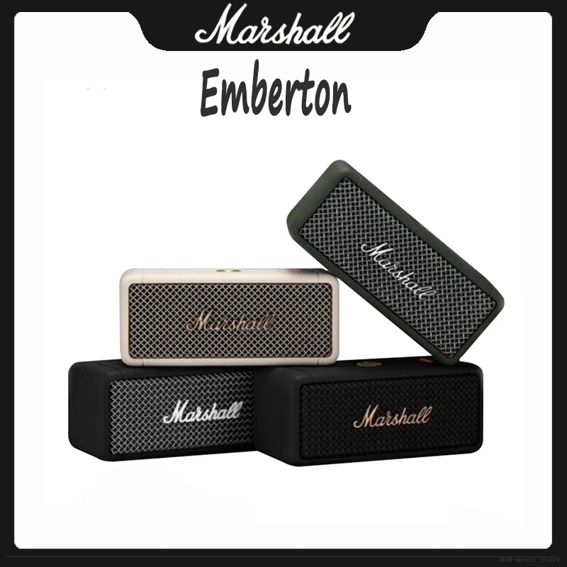 Оригинальная портативная беспроводная Bluetooth-колонка Marshall EMBERTON наружная
