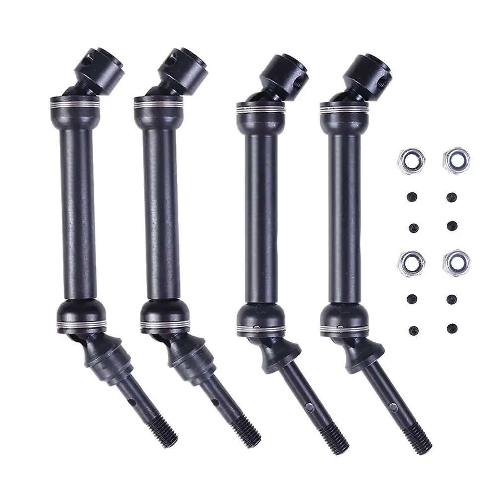 

NEW CVD Steel Front & Rear Drive Shaft Assembly Heavy Duty For Traxxas 1/10 Slash 4x4 SLA017 SLA018 Freeshipping