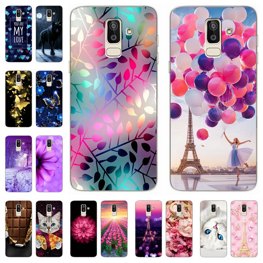 For Samsung Galaxy J6 2018 Case 5.6' Soft Silicone Cover Cases for J 6 Plus 6.0&quot j600 J610 F SM-j600f Fundas Coque |