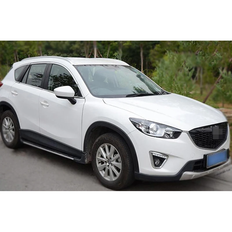 Для Mazda CX-5 CX5 2013- алюминиевый сплав винт установка боковой рейки Бар Багажник На Крышу