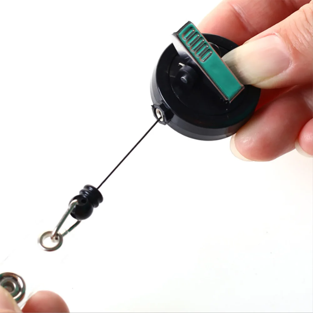 Pull Retractable Badge Reel Holder Alligator Clamp ID Lanyard Name Tag Card Reels Roller Clip Nurse Doctor Favor badge holder retractable badge reel retractable id lanyard retractable id tag