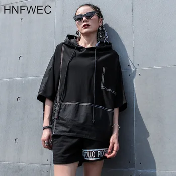 

2020 New Spring Solid Color Hooded Drawstring Sweatshirt Women Streetwear Loose Casual Big Size Clothing Tops Tide V462