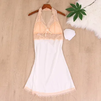 

Satin Mini Sexy Bride Bridesmaid Wedding Gown Negligee Nightgown For Female Lace Sleepwear Kimono Bathrobe Gown Home Wear