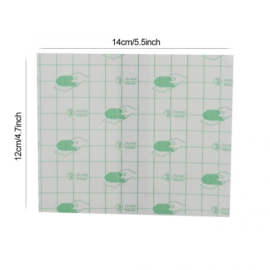 Лента для век 100 шт. прозрачная водостойкая лента ПУ пленка Антиаллергенная