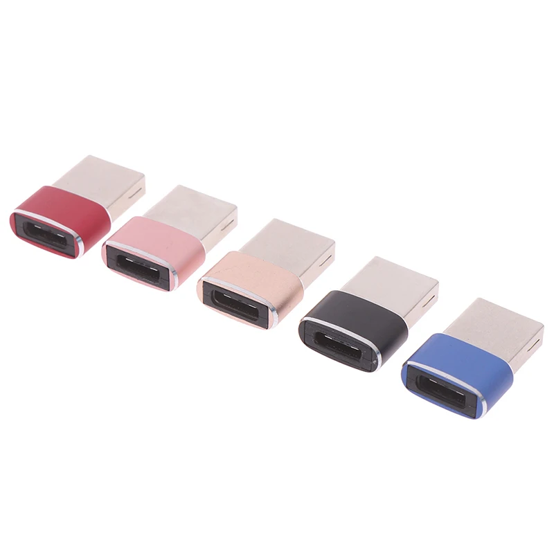 USB мужчина к Тип usb C и разъемом типа «мама» адаптер конвертер Тип-c зарядный кабель для передачи данных с Зарядное устройство
