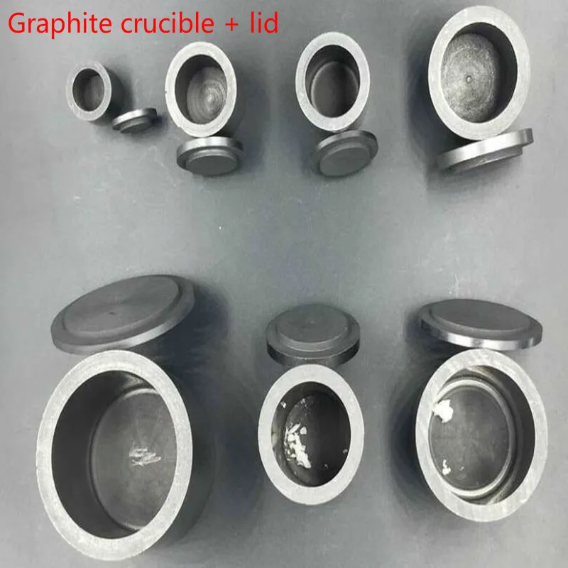 

High-purity graphite melting crucible castings with lid melting toolscan melt gold, silver, platinum and other precious metals
