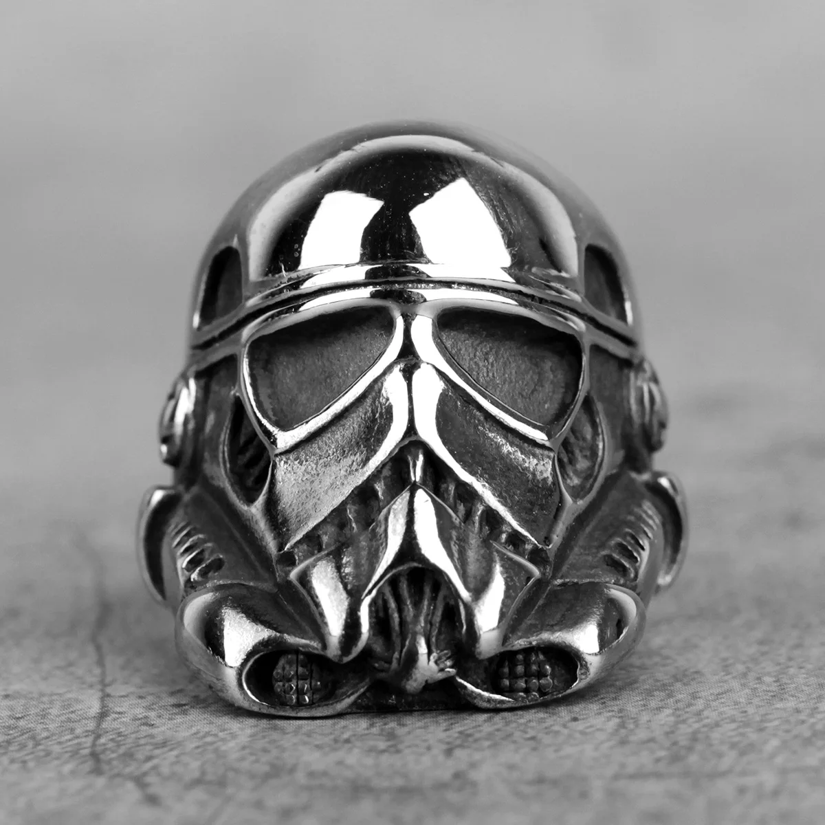 

Stainless Steel Men Rings Star Wars Darth Vader Mask Punk Rock HipHop For Biker Male Boyfriend Jewelry Creativity Gift Wholesale